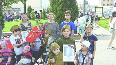 Победа и дети